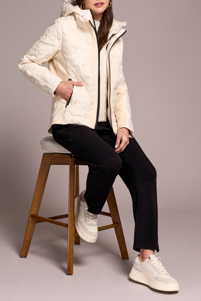 Manteau PUFFER capuchon amovible - TR2353 - Tribal