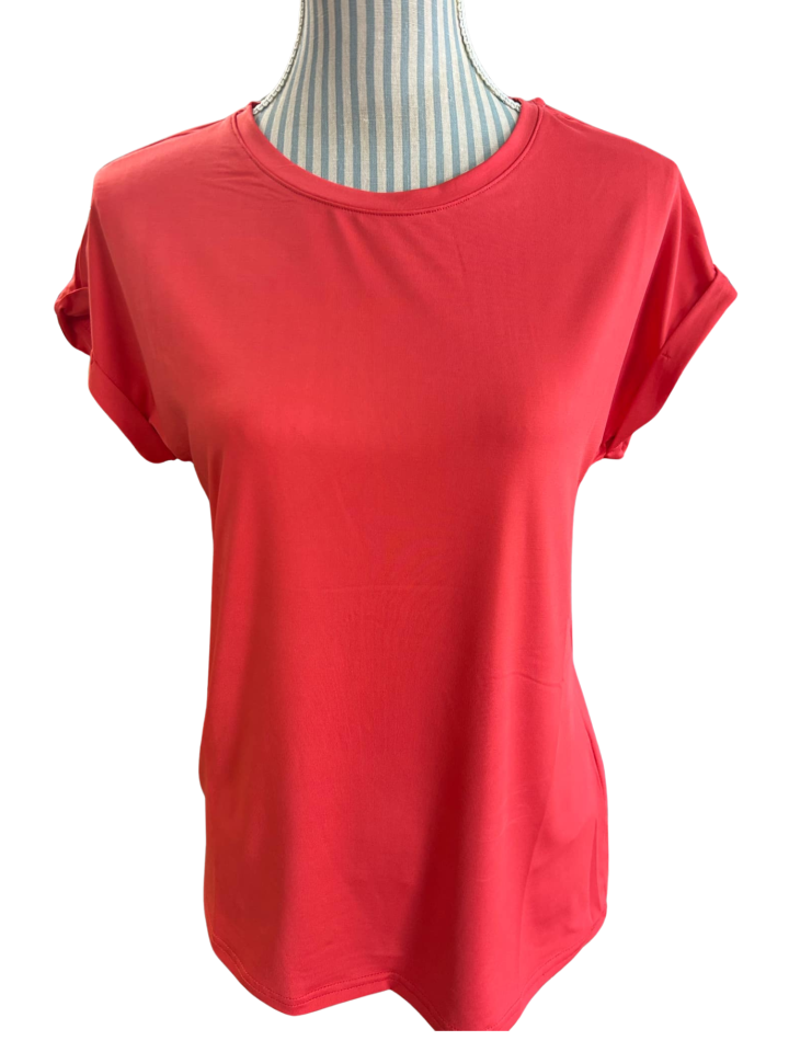 Chandail manche courte - FR20610634corail - Fransa