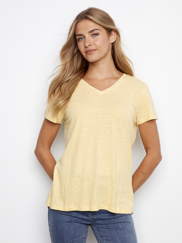 T-shirt SORBET - C1231jaune - Charlie B
